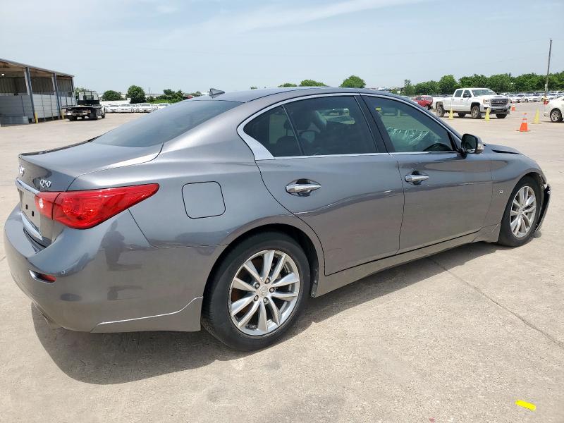 INFINITI Q50 BASE 2014 gray  gas JN1BV7AP5EM678552 photo #4