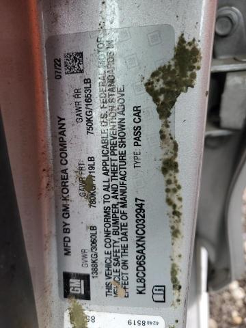2022 CHEVROLET SPARK 1LT - KL8CD6SAXNC032947