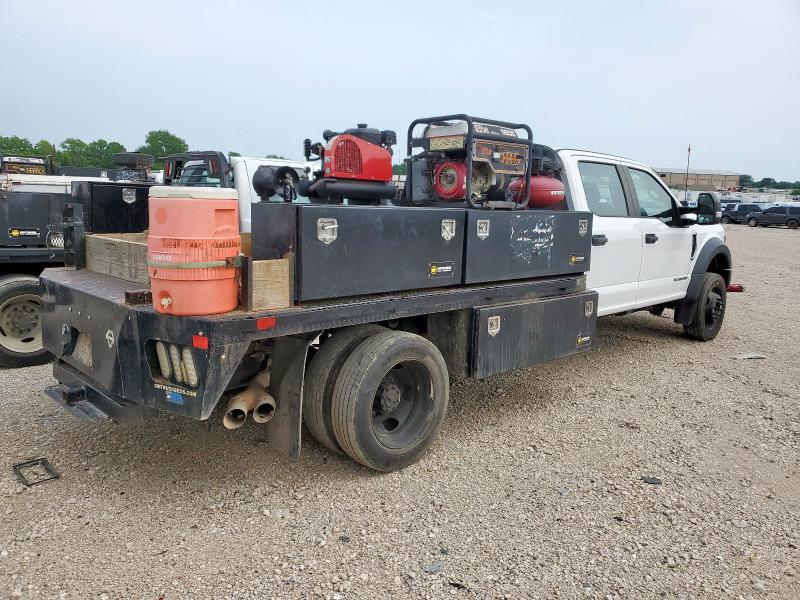 FORD F450 SUPER 2017 white crew cha diesel 1FD0W4GT6HEE18000 photo #4