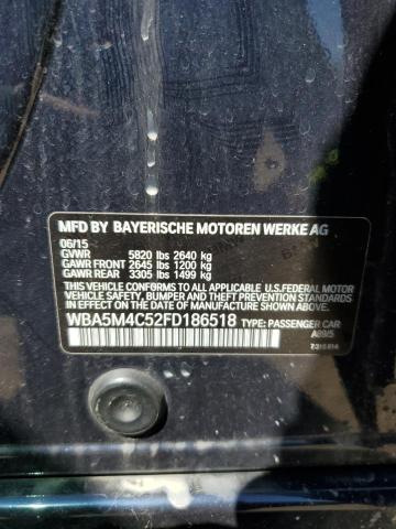 2015 BMW 535 XIGT WBA5M4C52FD186518