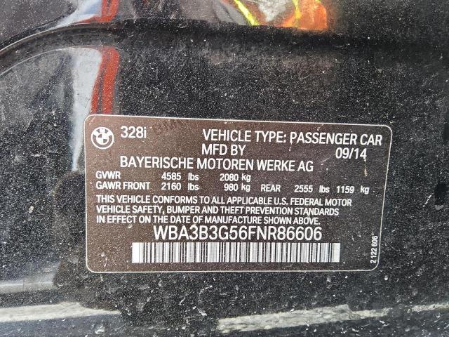 2015 BMW 328 XI WBA3B3G56FNR86606