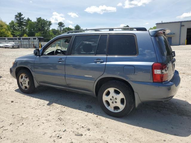 TOYOTA HIGHLANDER 2007 blue  gas JTEEP21A370211932 photo #3