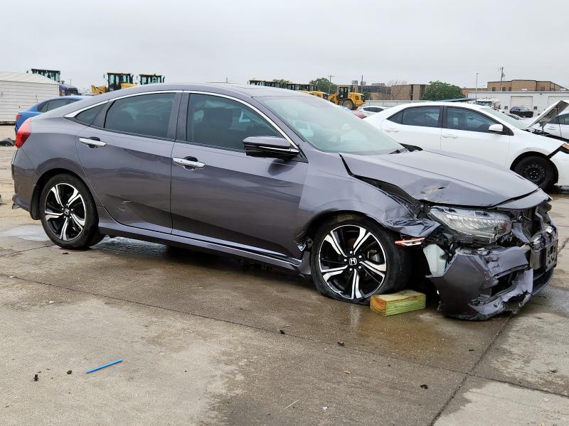 Vin: 19xfc1f90he008213, lot: 58202125, honda civic touring 20174