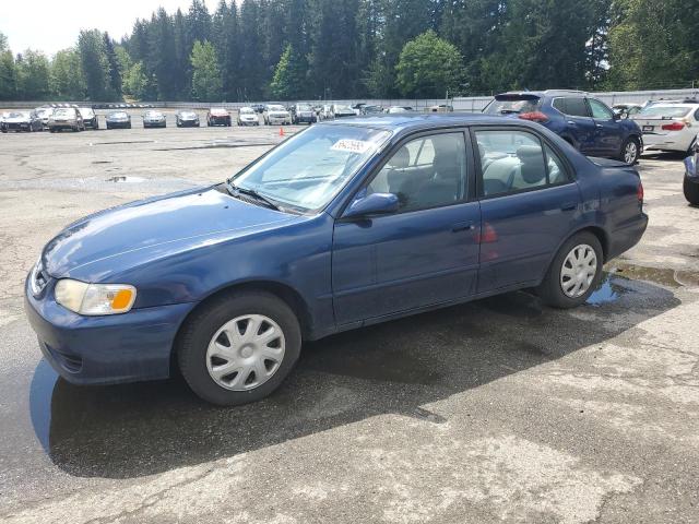 TOYOTA COROLLA CE 2001 blue  gas 1NXBR12E41Z543418 photo #1
