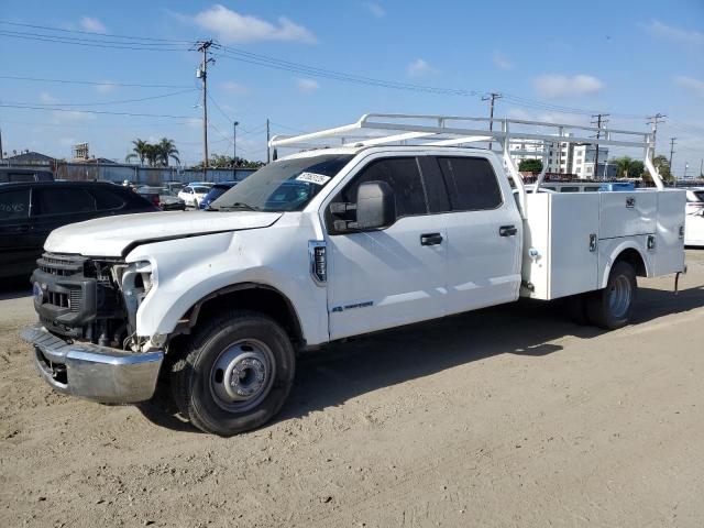 FORD F350 SUPER 2021 white  diesel 1FD8W3GT1MED52785 photo #1