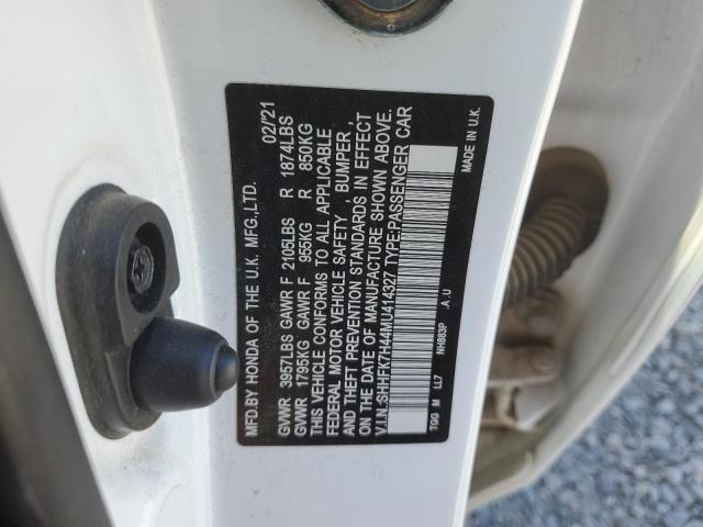 2021 HONDA CIVIC SPOR - SHHFK7H44MU414327