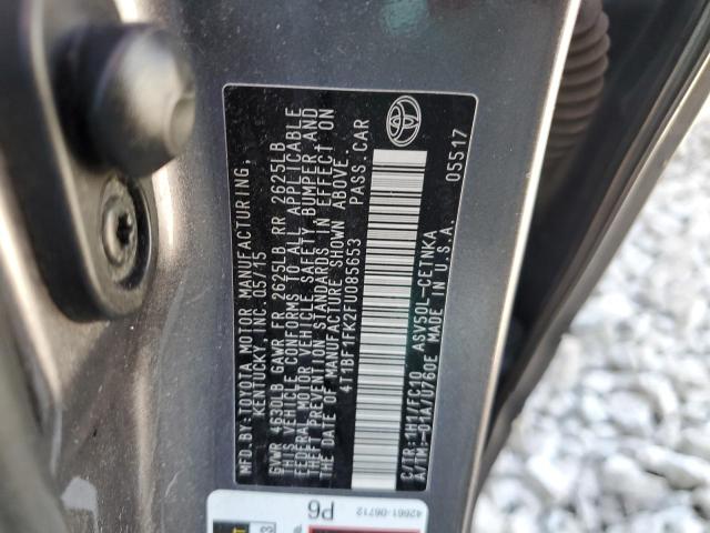 2015 TOYOTA CAMRY LE 4T1BF1FK2FU085653