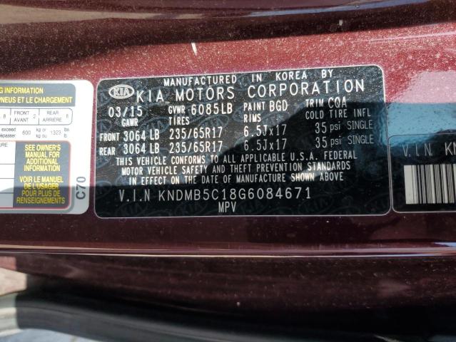 2016 KIA SEDONA LX - KNDMB5C18G6084671