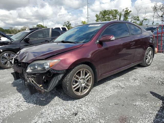 TOYOTA SCION TC 2007 burgundy  gas JTKDE177570185869 photo #1
