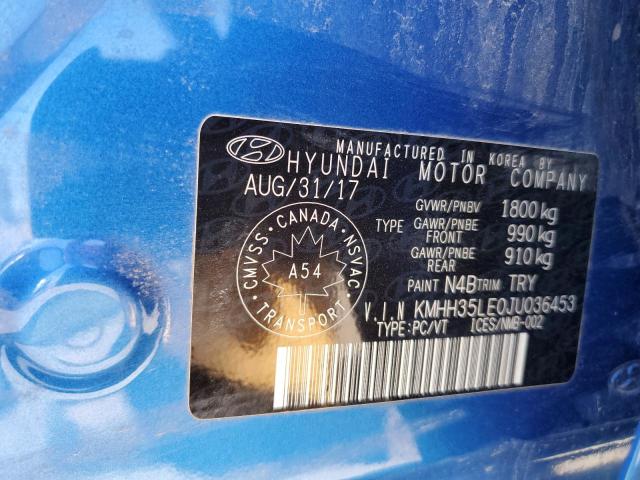 2018 HYUNDAI ELANTRA GT - KMHH35LE0JU036453