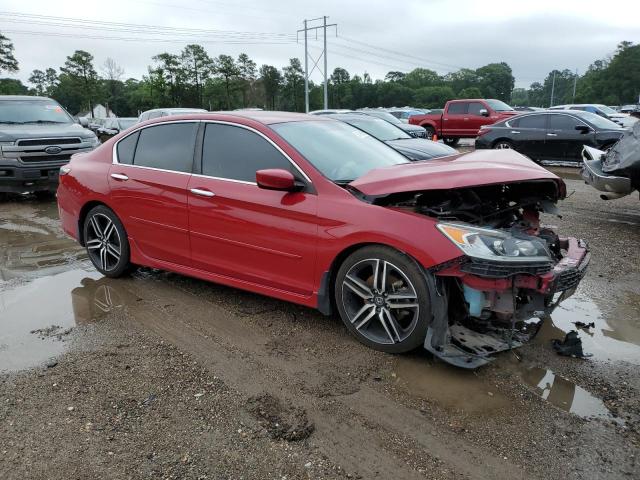 Vin: 1hgcr2f11ha289654, lot: 58435265, honda accord sport special edition 20174
