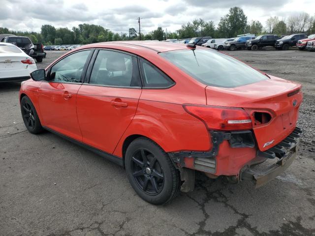 FORD FOCUS SE 2015 red  gas 1FADP3F28FL243074 photo #3