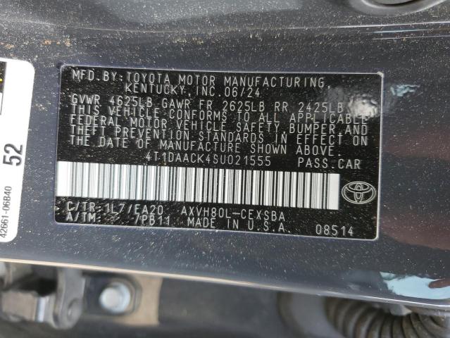 2025 TOYOTA CAMRY XSE - 4T1DAACK4SU021555