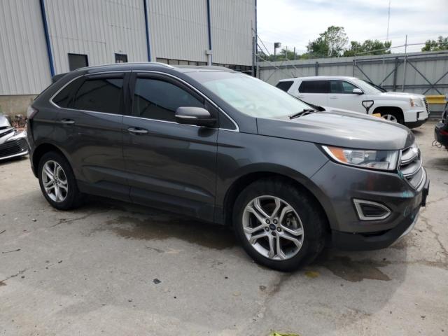 Vin: 2fmtk3k8xfbc42051, lot: 57249705, ford edge titanium 20154