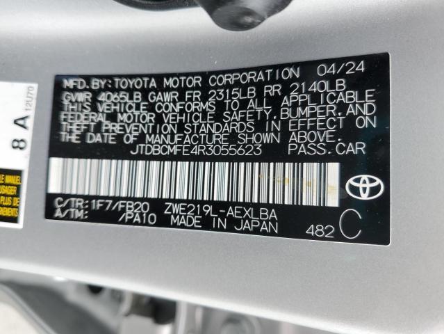 2024 TOYOTA COROLLA LE - JTDBCMFE4R3055623