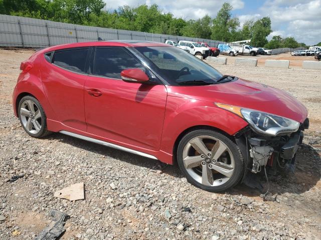 Vin: kmhtc6ae0du104354, lot: 55986405, hyundai veloster turbo 20134