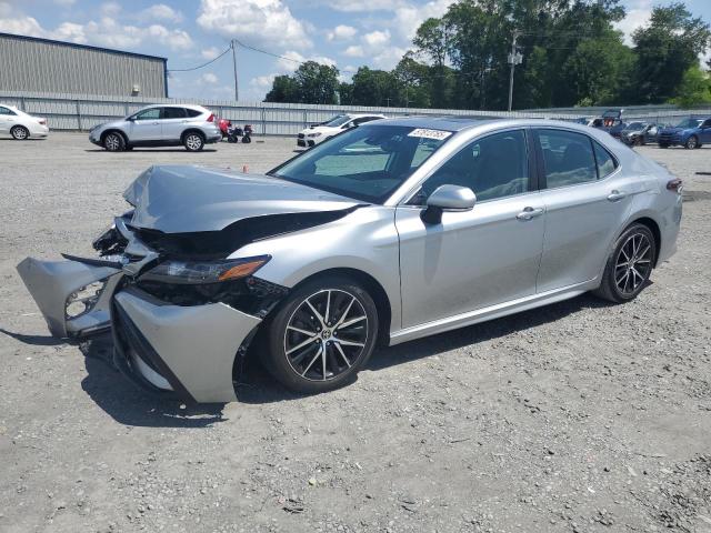 Vin: 4t1t11ak0nu697438, lot: 57813765, toyota camry se 2022 img_1