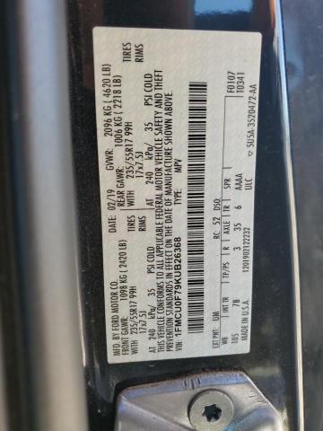 2019 FORD ESCAPE S - 1FMCU0F79KUB26368