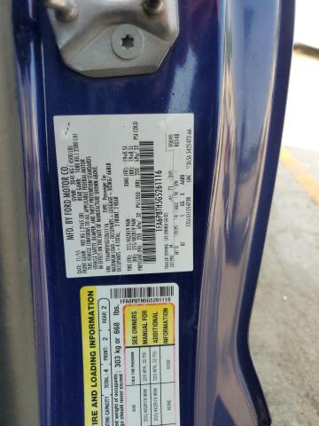 2016 FORD MUSTANG - 1FA6P8TH5G5261116