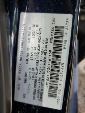 2016 MAZDA 6 SPORT - JM1GJ1U53G1461169