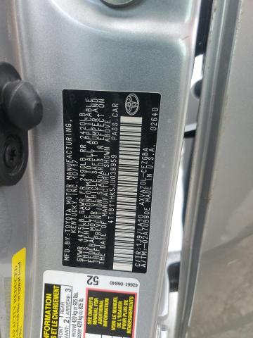 2018 TOYOTA CAMRY L - 4T1B11HK5JU038959
