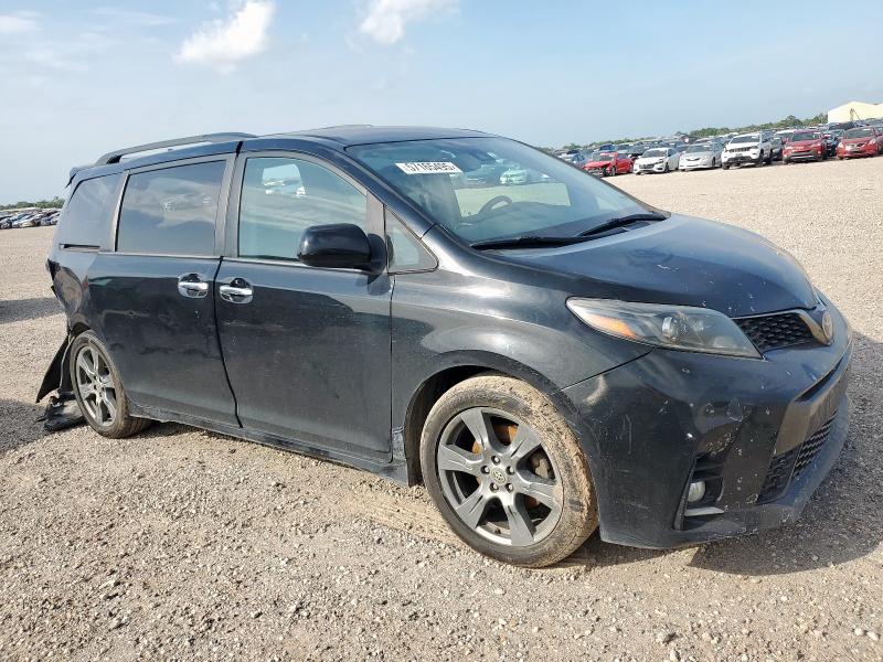 Vin: 5tdxz3dc4js916138, lot: 57165495, toyota sienna se 20184