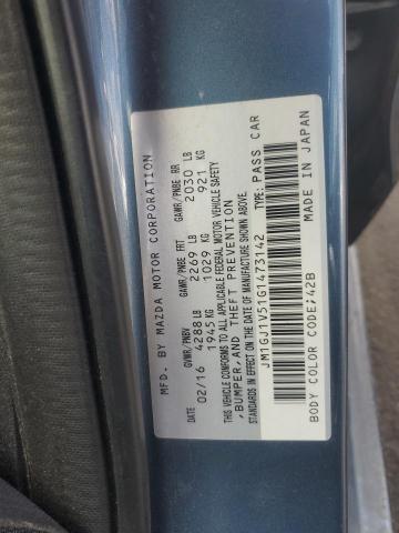 2016 MAZDA 6 TOURING - JM1GJ1V51G1473142
