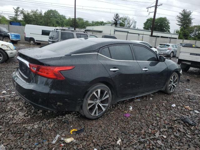 NISSAN MAXIMA 3.5 2017 black  gas 1N4AA6AP6HC455810 photo #4