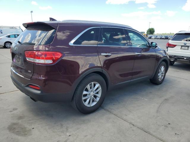 KIA SORENTO LX 2017 maroon  gas 5XYPG4A36HG249337 photo #4