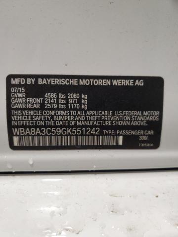 2016 BMW 320 XI - WBA8A3C59GK551242