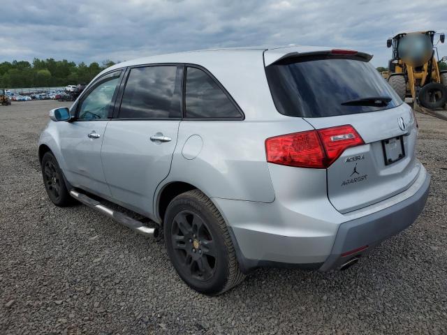 ACURA MDX TECHNO 2007 silver 4dr spor gas 2HNYD28437H527251 photo #3