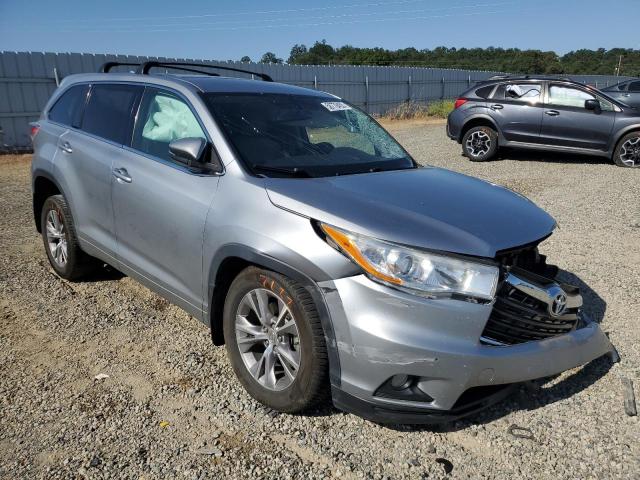 Vin: 5tdbkrfhxes008602, lot: 58779455, toyota highlander le 20144
