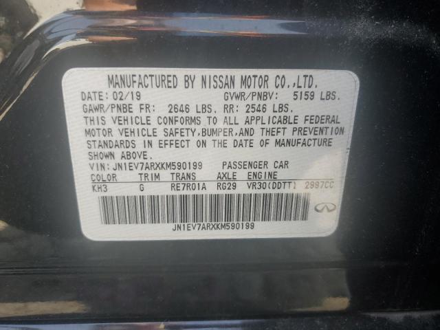 2019 INFINITI Q50 LUXE - JN1EV7ARXKM590199