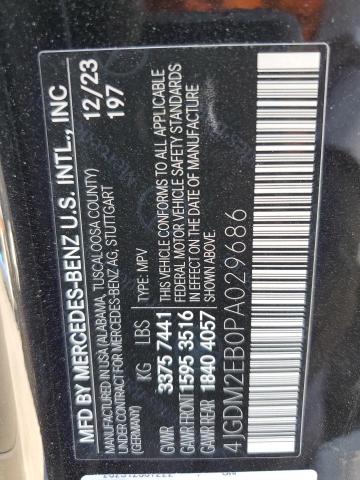 2023 MERCEDES-BENZ EQS SUV 45 4JGDM2EB0PA029686