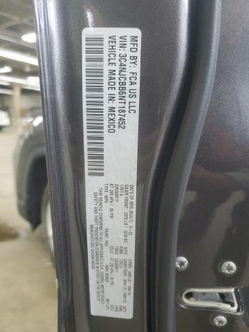 2022 JEEP COMPASS LA 3C4NJCBB6NT187452