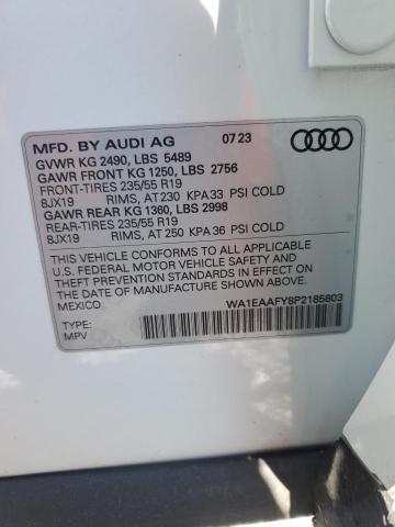 2023 AUDI Q5 PREMIUM WA1EAAFY8P2185803