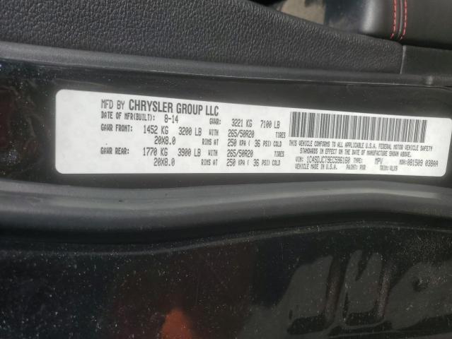 1C4SDJCT9EC596160 2014 DODGE DURANGO