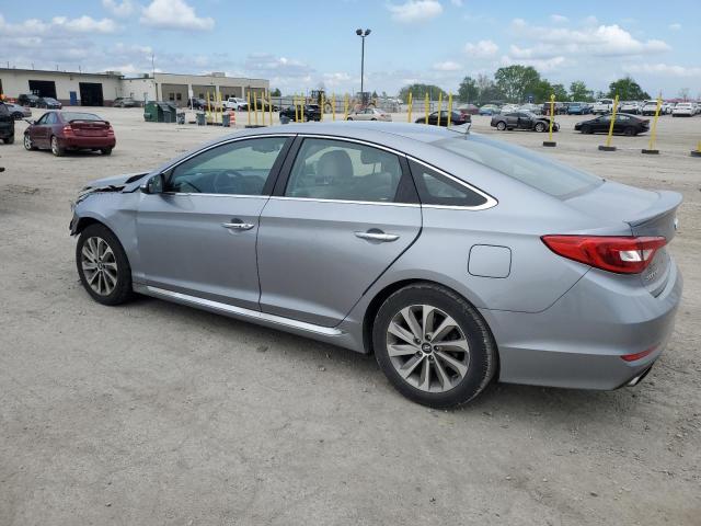 Vin: 5npe34af2hh538866, lot: 55980105, hyundai sonata sport 20172