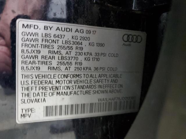 2018 AUDI Q7 PREMIUM - WA1LHAF75JD013380