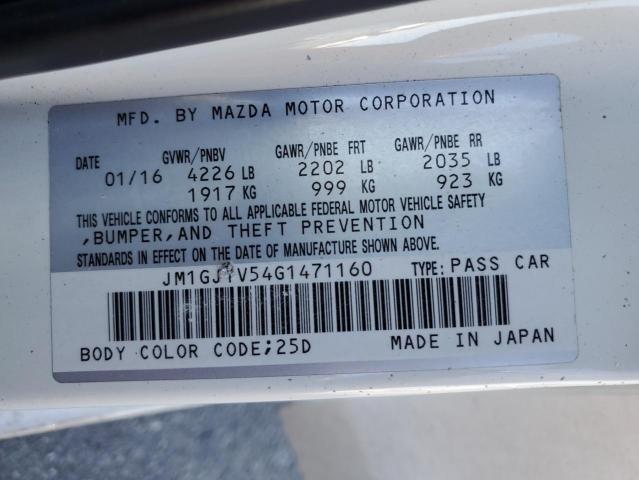 2016 MAZDA 6 TOURING - JM1GJ1V54G1471160