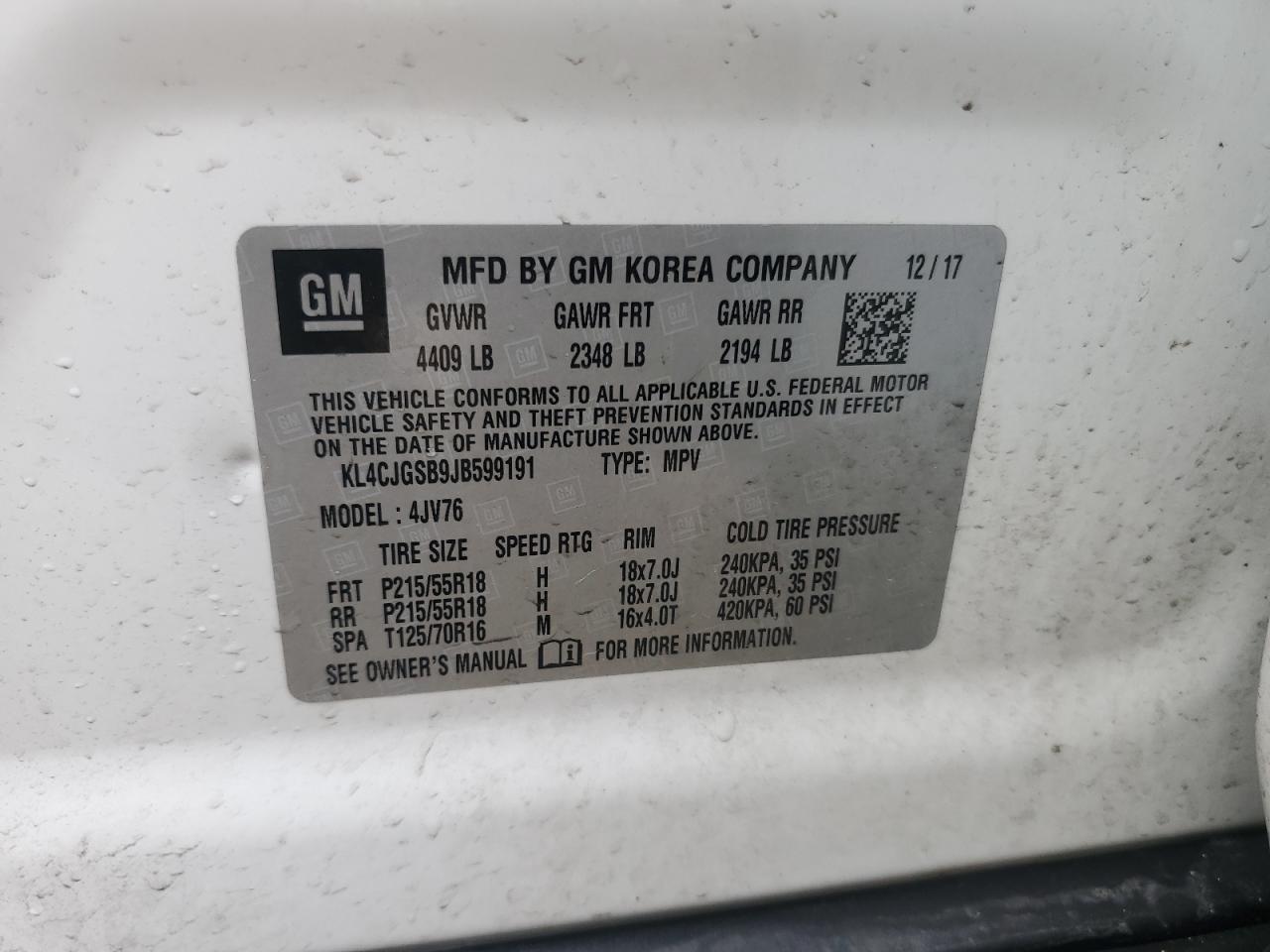 BUICK ENCORE ESSENCE