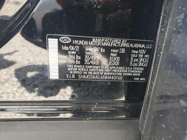 2022 HYUNDAI SANTA FE C 5NMS54AL6NH440760