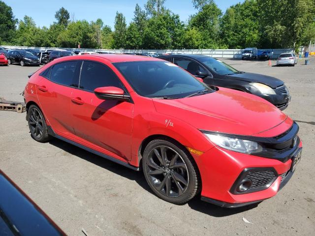 Vin: shhfk7g42ju203446, lot: 58394305, honda civic sport 20184