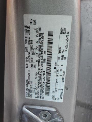 2015 FORD ESCAPE S - 1FMCU0F70FUA77454