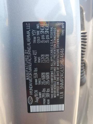 2025 HYUNDAI SANTA FE S - 5NMP24GL5SH074646