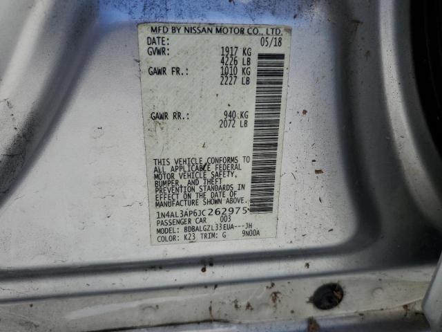 2018 NISSAN ALTIMA 2.5 - 1N4AL3AP6JC262975