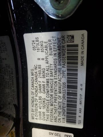2024 HONDA CIVIC EX - 2HGFE1F73RH337035