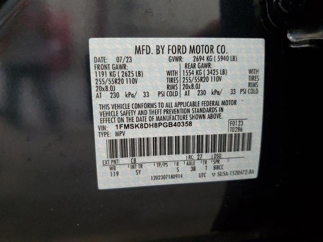 2023 FORD EXPLORER X - 1FMSK8DH8PGB40358