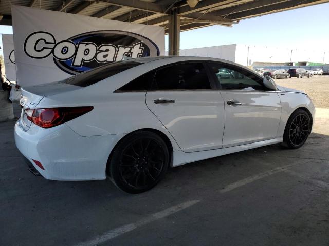 HYUNDAI SONATA SE 2014 white  gas 5NPEC4AB5EH861544 photo #4