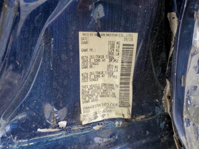 2019 NISSAN TITAN S - 1N6AA1EJ7KN505268